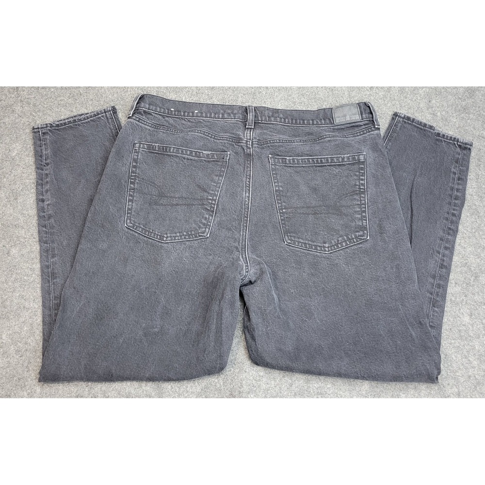 American Eagle Jeans Womens 18 Black Denim Streetwear 90s Skinny Leg Stretch